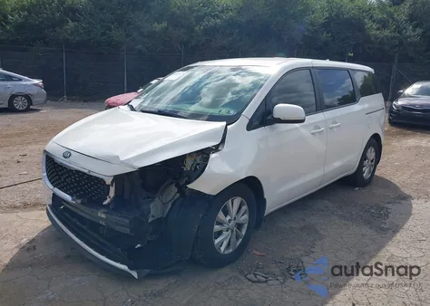 2017 Kia Sedona L z USA, uszkodzony, nr VIN KNDMA5C10H6279703